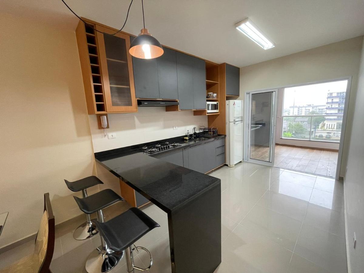 Ferienwohnung Apartamento Com Piscina No Centro Ubatuba Exterior foto