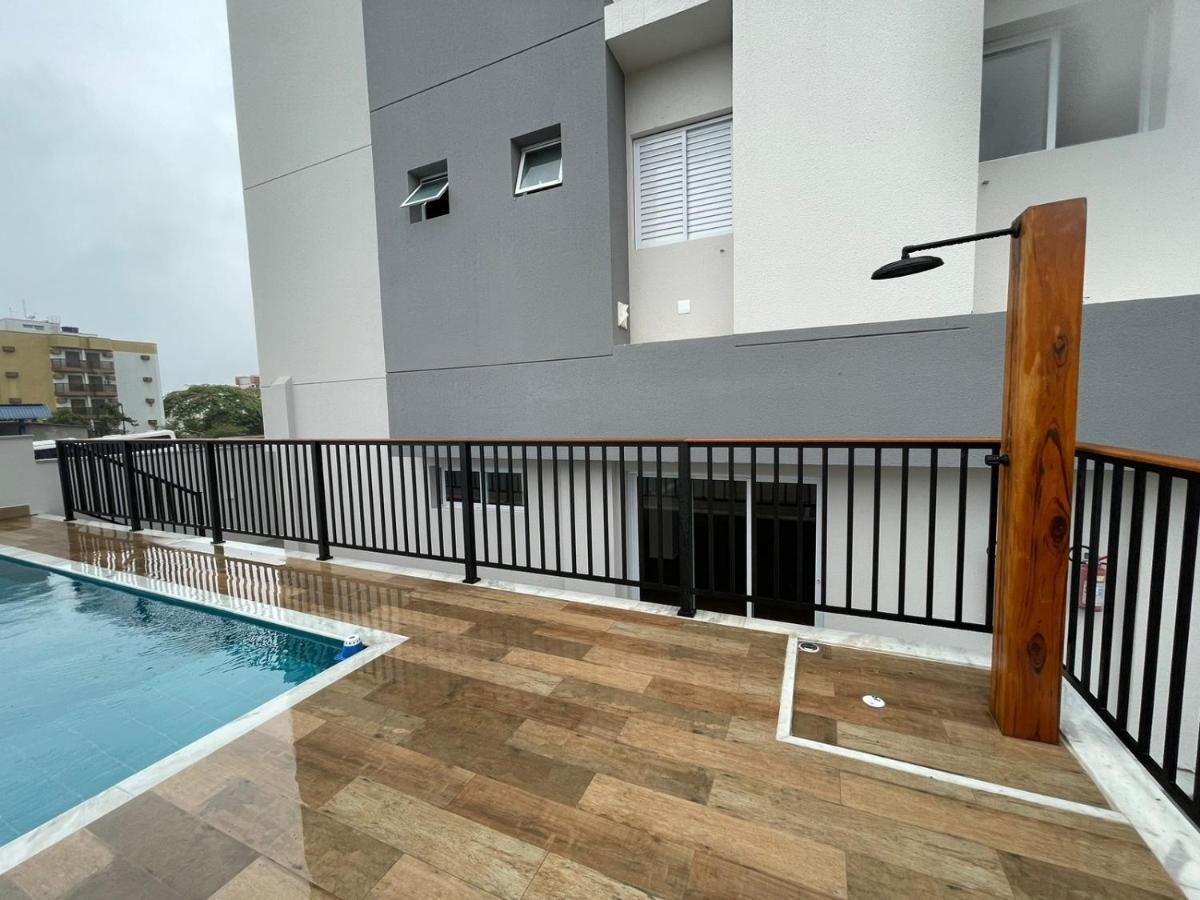 Ferienwohnung Apartamento Com Piscina No Centro Ubatuba Exterior foto